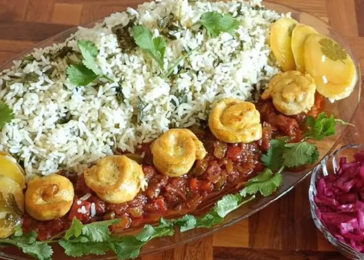 آموزش پخت گشنیزپلو، غذای محبوب و اصیل ایرانی