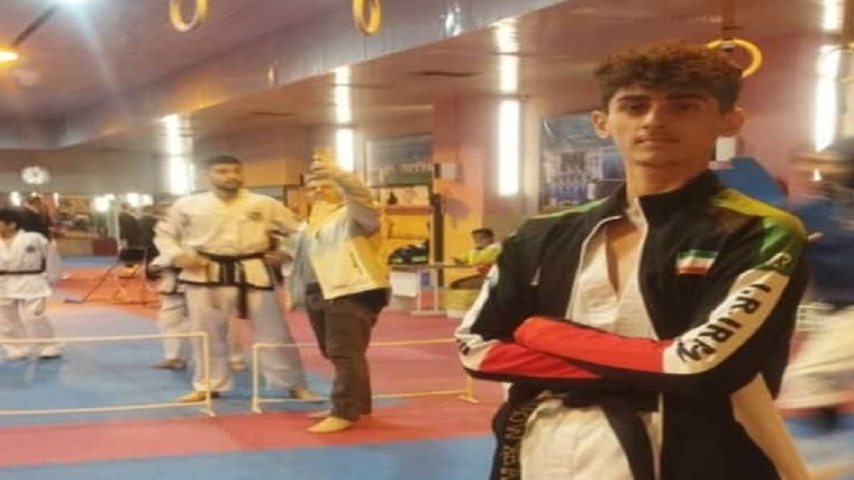 قهرمانی طا‌ها احسانی در رقابت‌های انتخابی تیم ملی تکواندو ITF