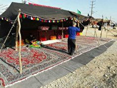 برپایی ۱۳ سیاه چادر عشایری در خراسان شمالی برای اجرای نوروزگاه