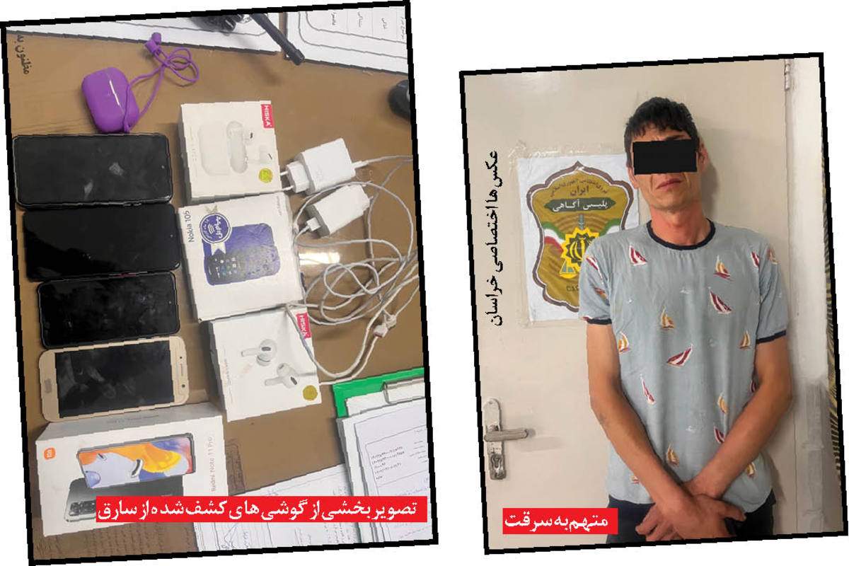 دستبرد به موبایل فروشی‌ها با پلخمون!