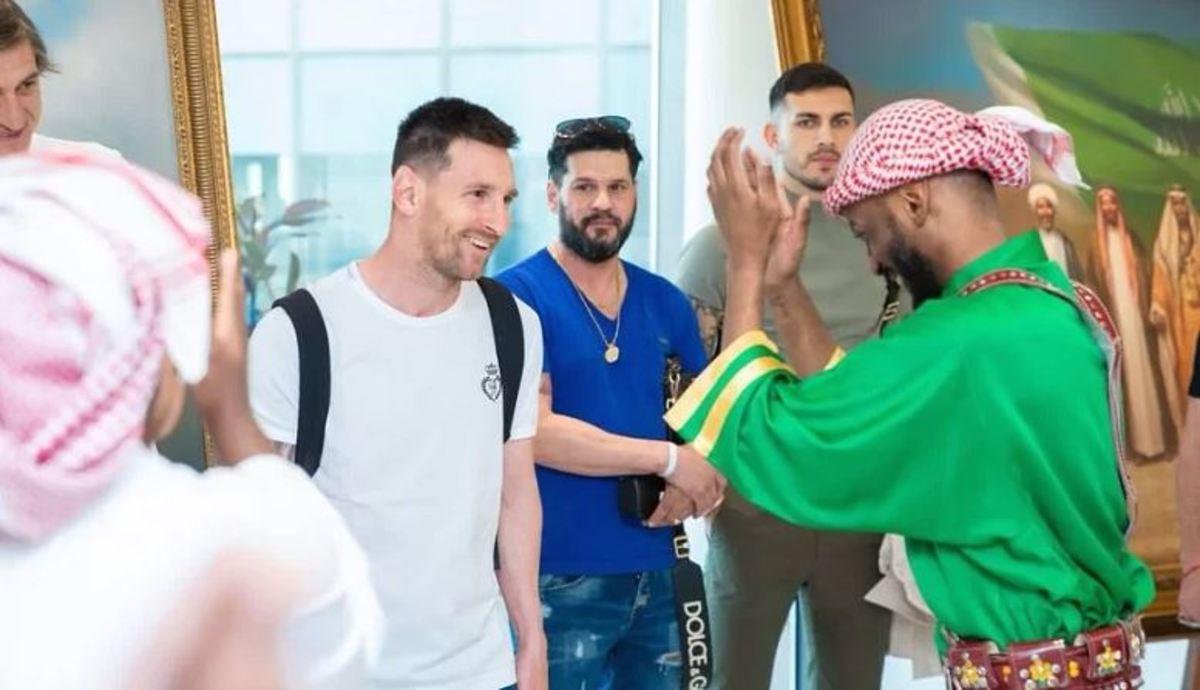 ویزیت سعودی با لیونل مسی!
