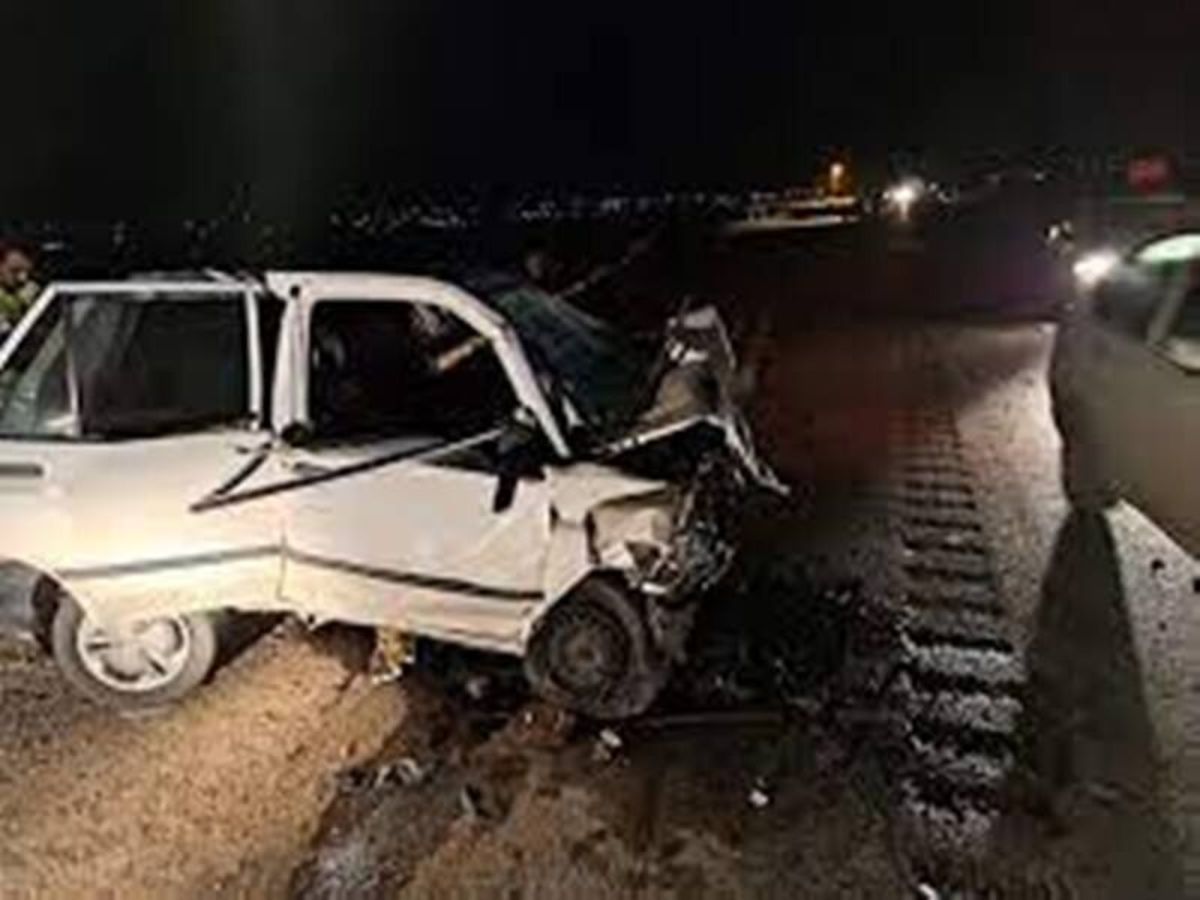 جان باختن ۲ نفر بر اثر انحراف خودروی پژو ۴۰۵ در کهگیلویه و بویراحمد