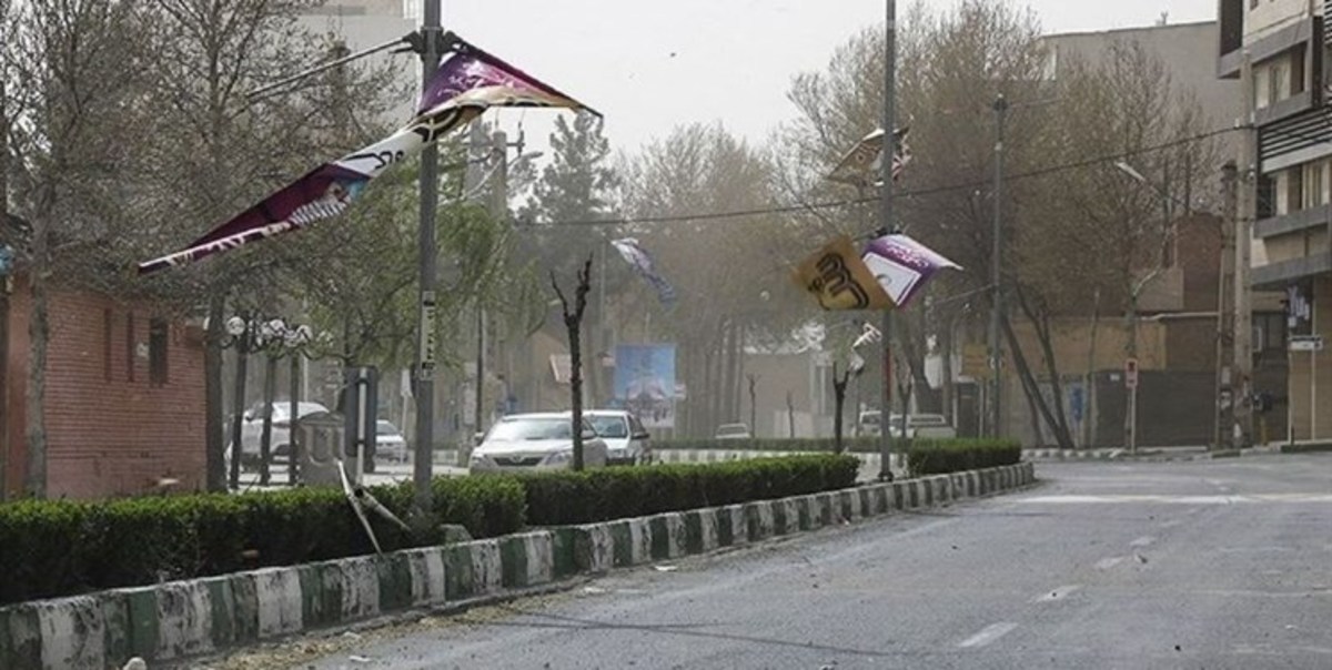وزش باد شدید در جنوب تهران/ باران و رگبار در نیمه شمالی پایتخت از سه‌شنبه