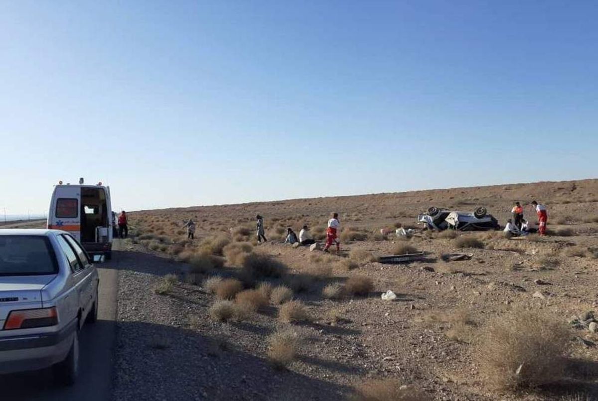 هفت کشته بر اثر تصادف در مسیر دوراهی جزینک - زابل