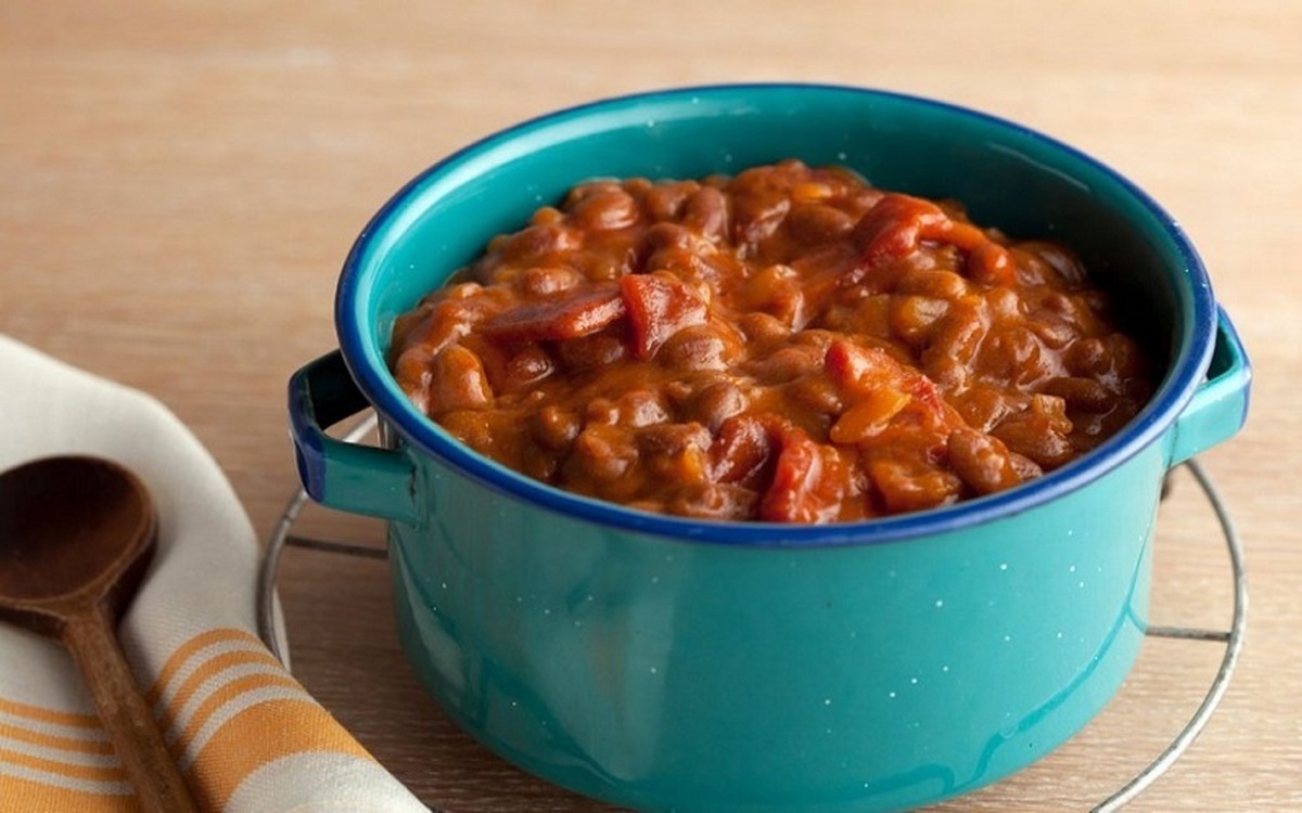 مثل بازاریا خوراک لوبیا چیتی درست کن!