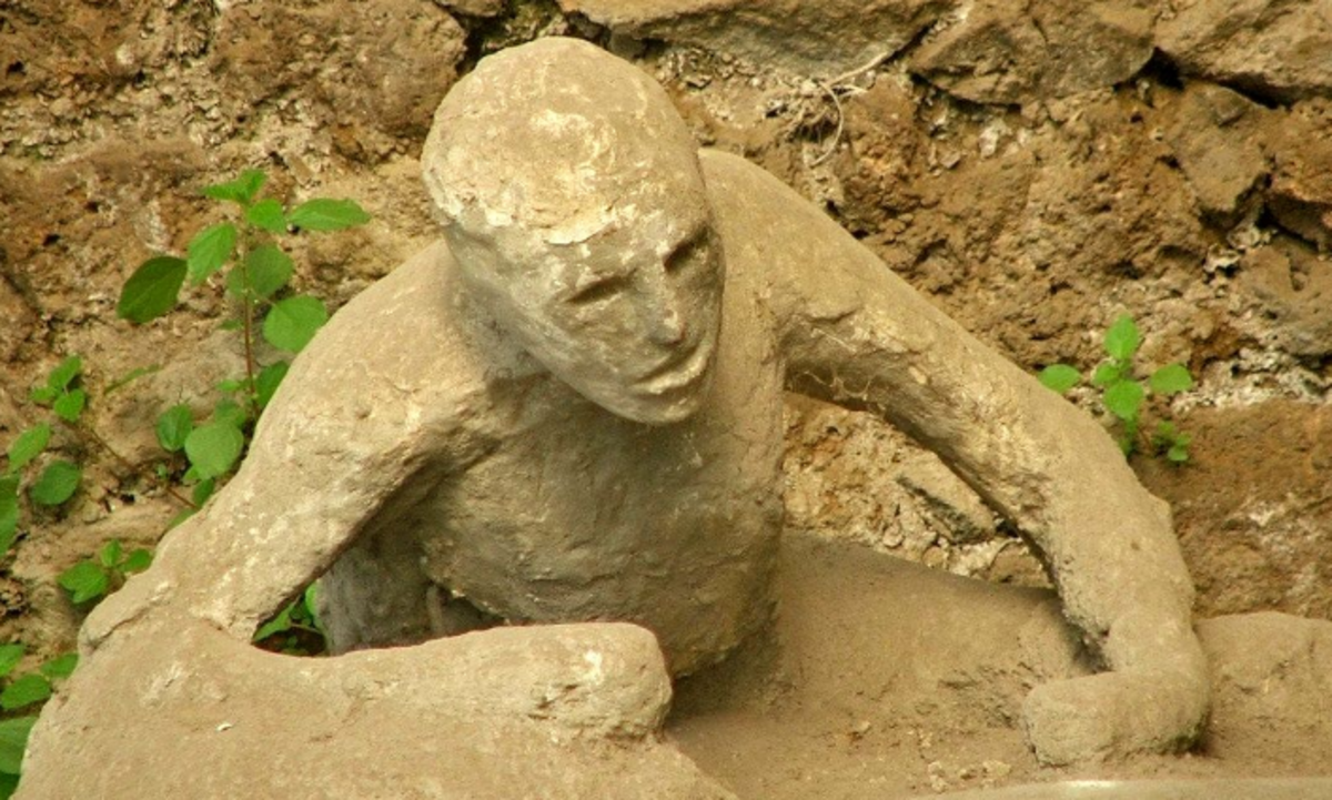 چه ماجرایی پشت این بدن‌های سنگی در شهر نابود شده پمپئی نفهته؟