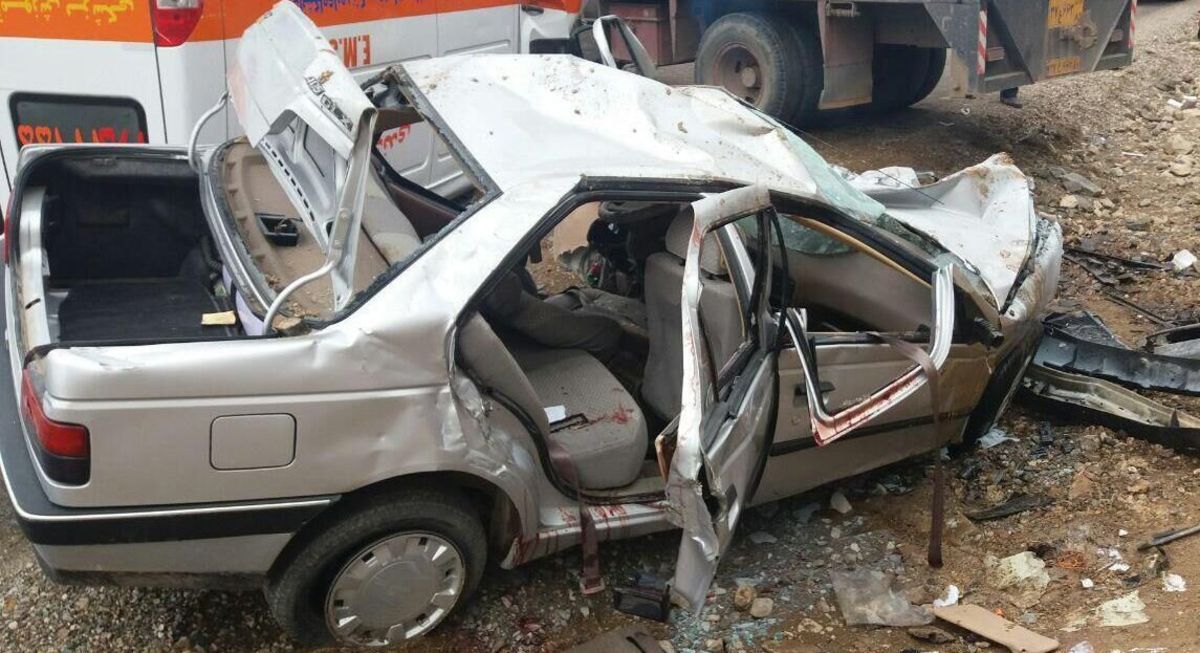هشت مصدوم بر اثر برخورد سه دستگاه خودرو در جاده دهدز
