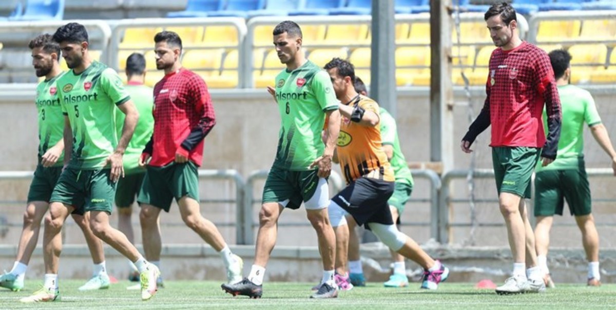 همه بازیکنان پرسپولیس برای آخرین بازی لیگ ۲۲ آماده شدند