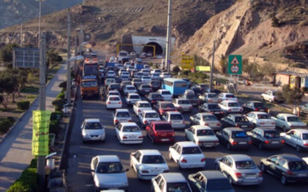 محور‌های خروجی گیلان دارای ترافیک سنگین