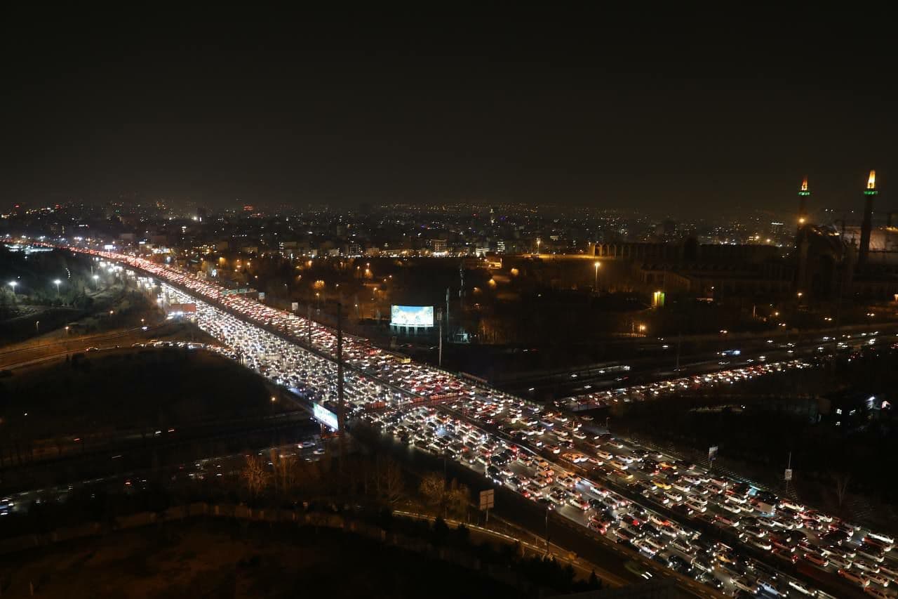 تصویری غم انگیز از شب‌های تهران