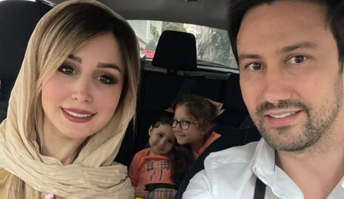 عاشقانه یهویی شاهرخ استخری و همسرش در خیابان‌های بلژیک + عکس