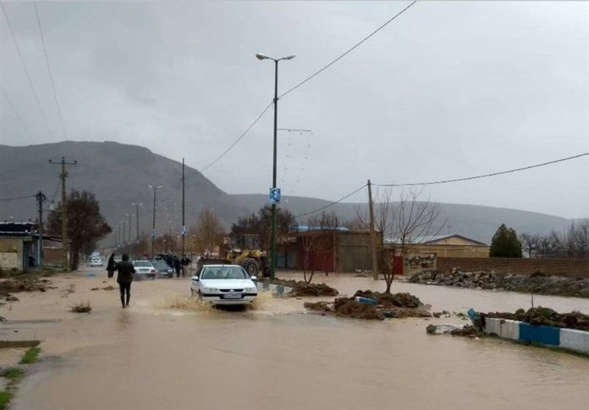 خسارت باران و تگرگ به پنج شهرستان خراسان شمالی