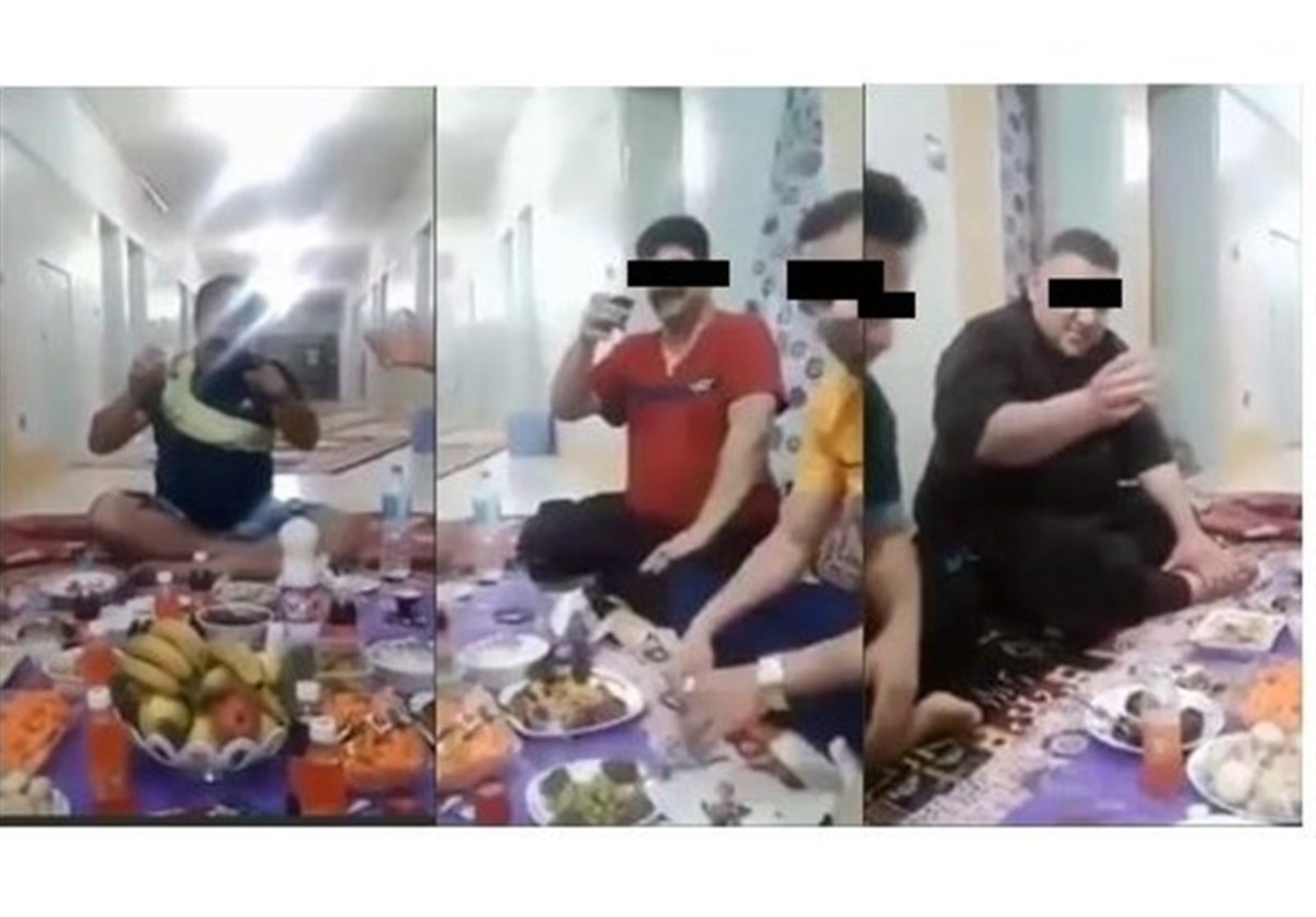 فیلم مشروب‌خوری در زندان برای ۵ سال پیش است؛ با متخلفان برخورد شد