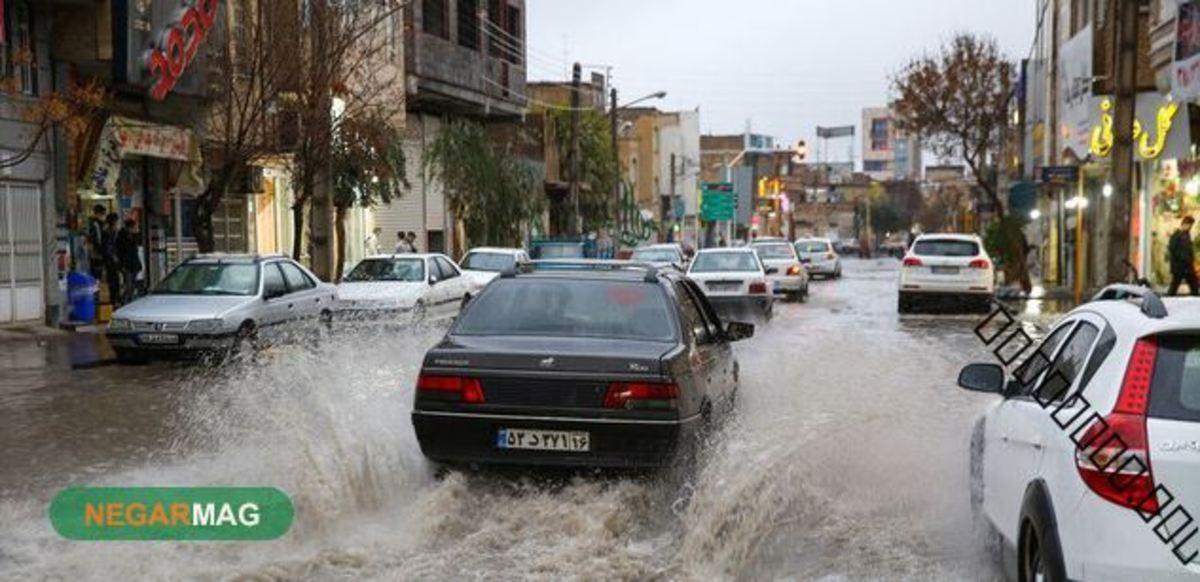 هشدار هواشناسی نسبت به سیلابی شدن مسیل‌ها در ۵ استان
