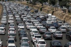 محور شهریار- تهران اول صبح با ترافیک نیمه سنگین