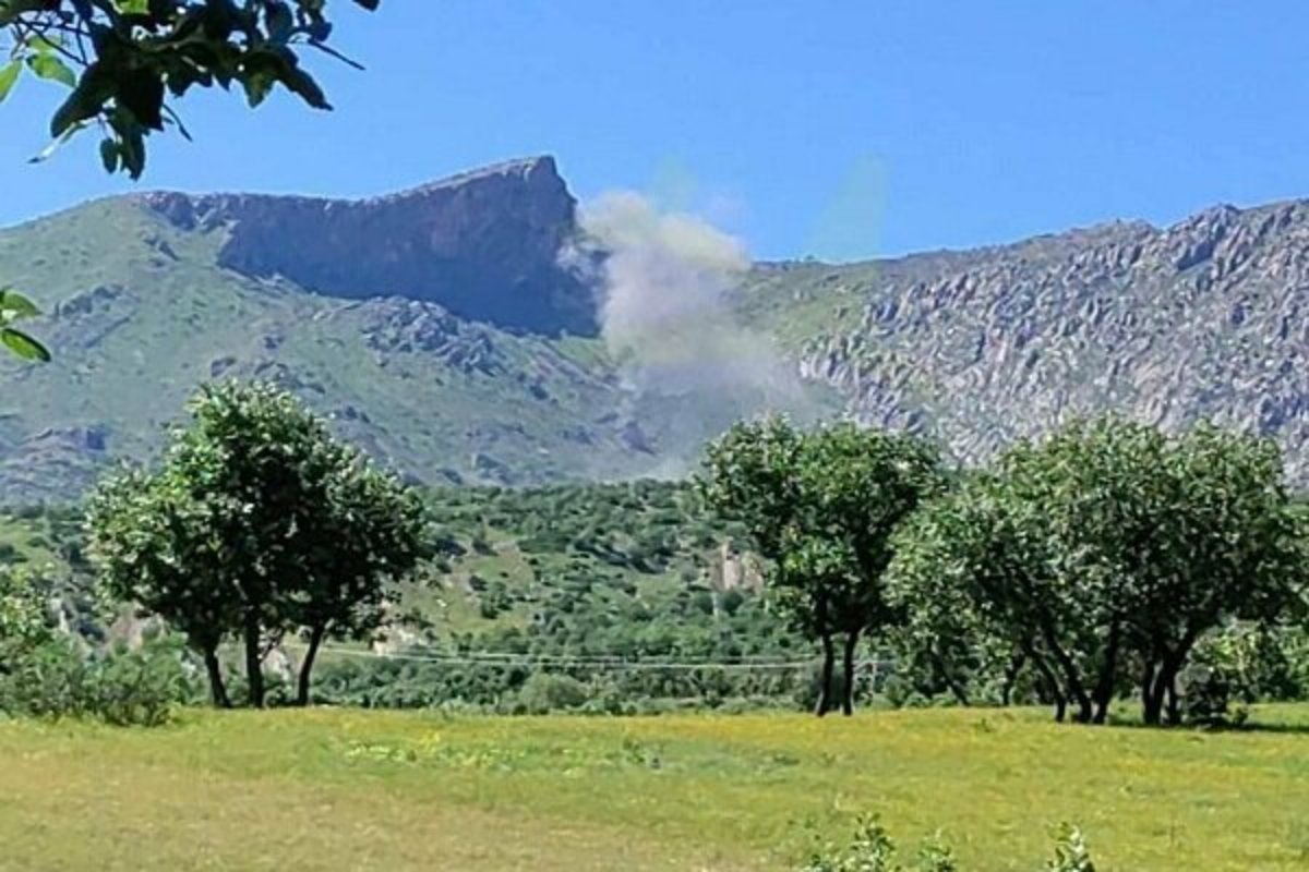 ترکیه، شمال عراق و مواضع پ ک ک را بمباران کرد