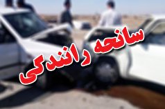 ۵ مصدوم بر اثر تصادف بین سه خودرو در جاده خرم‌آباد