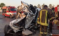 تصادف در شیراز ۲ کشته برجا گذاشت