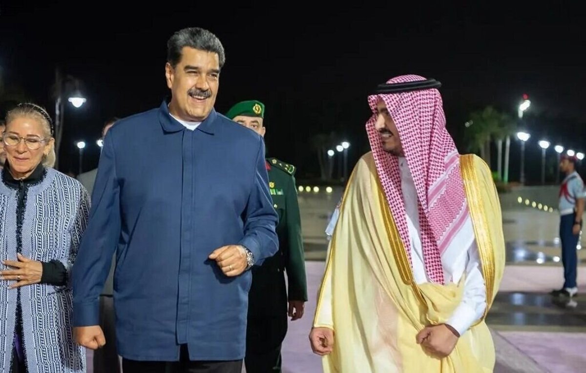 سفر بی مقدمه رئیس جمهور ونزوئلا به ریاض جهت تقویت روابط دوجانبه