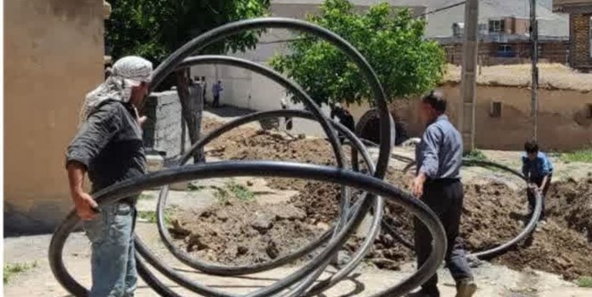 مشکل آب شرب روستای «کندوله» کرمانشاه حل شد