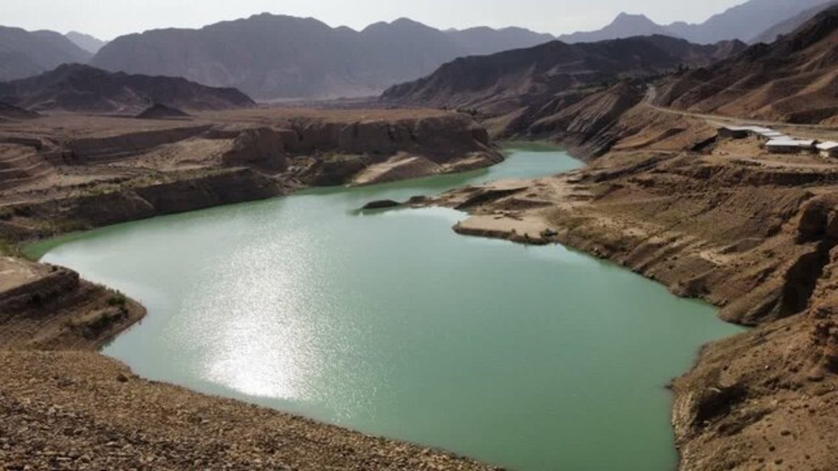 روز‌های کم آب سد نهرین طبس و یک تابستان سخت