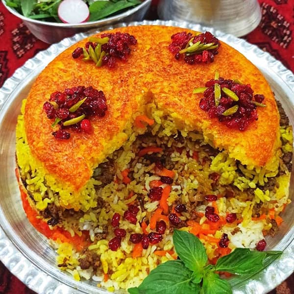یکبار این ته چین هویچ پلو رو درست کن تا همه عاشقش بشن!