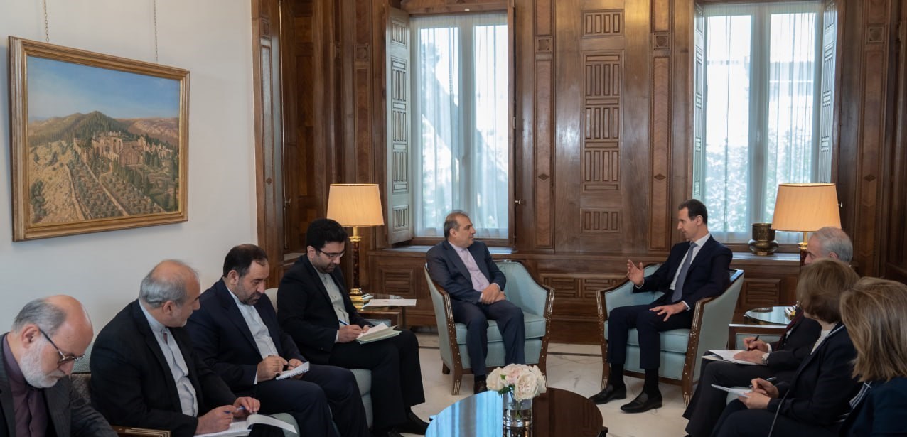 دیدار مشاور امیرعبداللهیان با رئیس جمهور سوریه/ تاکید بشار اسد بر هماهنگی و ترسیم راهبرد مشترک