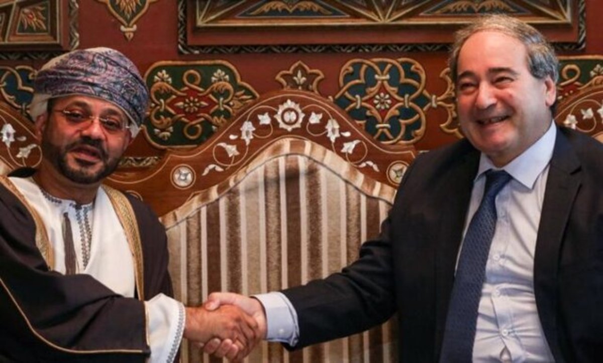 گفت‌وگوی وزرای خارجه سوریه و عمان