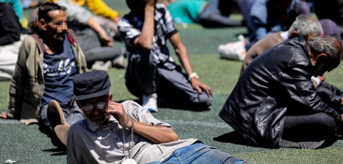 جمع‌آوری ۱۴۹ معتاد متجاهر در اهواز