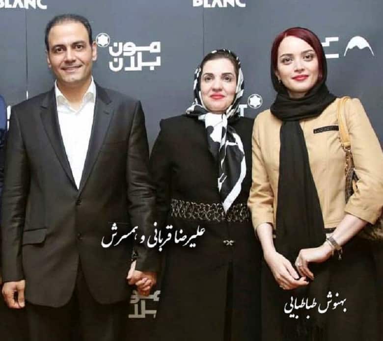 عکس/ علیرضا قربانی در کنار همسر ساده و سنگین و باوقارش