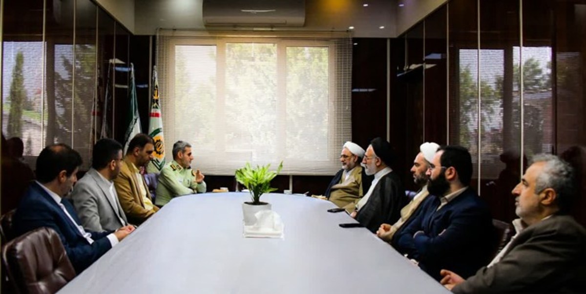 دیدار اعضای شورای قضایی مازندران با سردار مفخمی