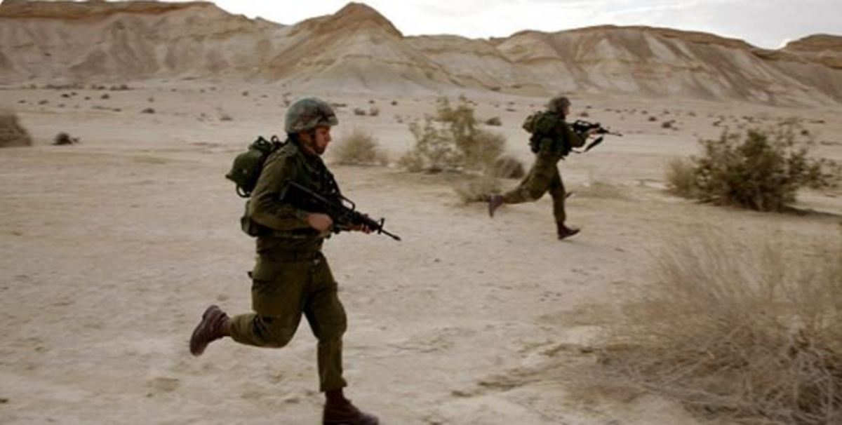 تمرین ارتش رژیم صهیونیستی برای مقابله با حزب‌الله در اراضی اشغالی فلسطین