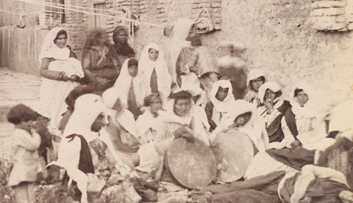زن قاجاری شکارچی این‌گونه بود! + عکس