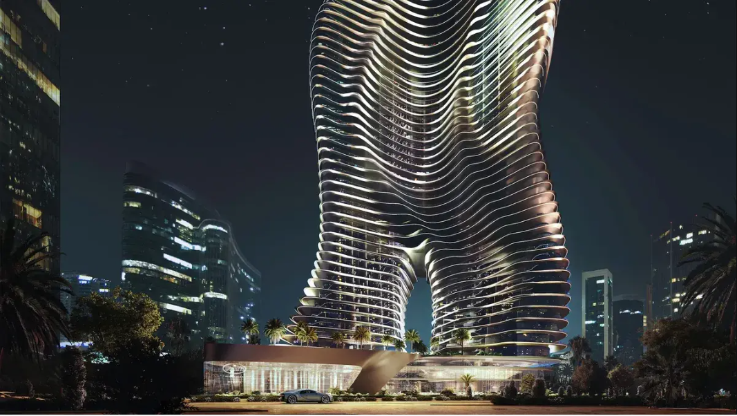 (تصاویر) بوگاتی در دبی برج می‌سازد؛ فقط ابرثروتمندان می‌توانند اینجا زندگی کنند!