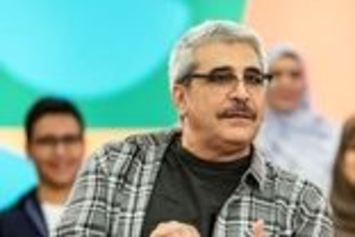پدر و پسر هنرمند و معین زد در یک قاب