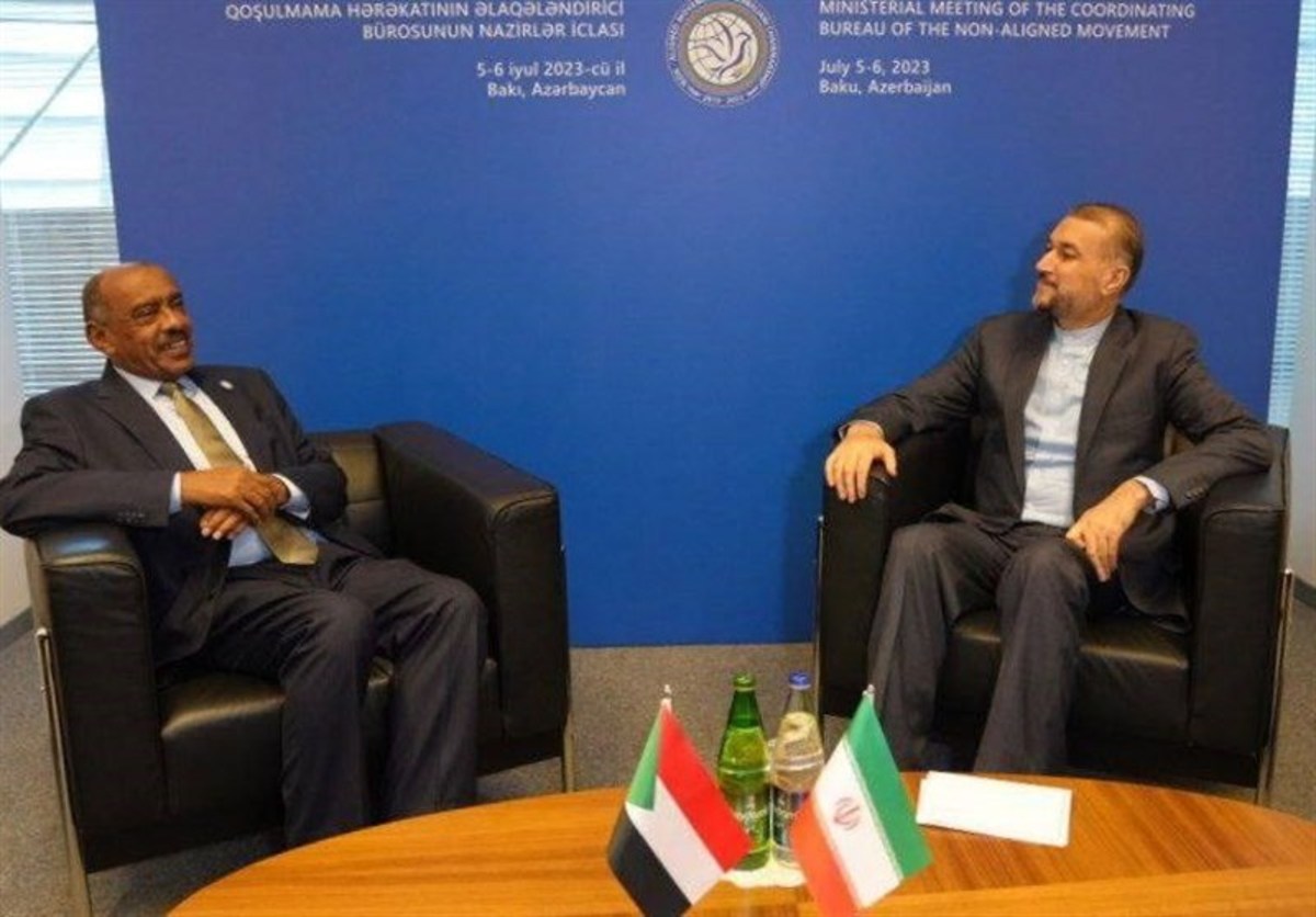 از سرگیری قریب‌الوقوع مناسبات دیپلماتیک خارطوم و تهران
