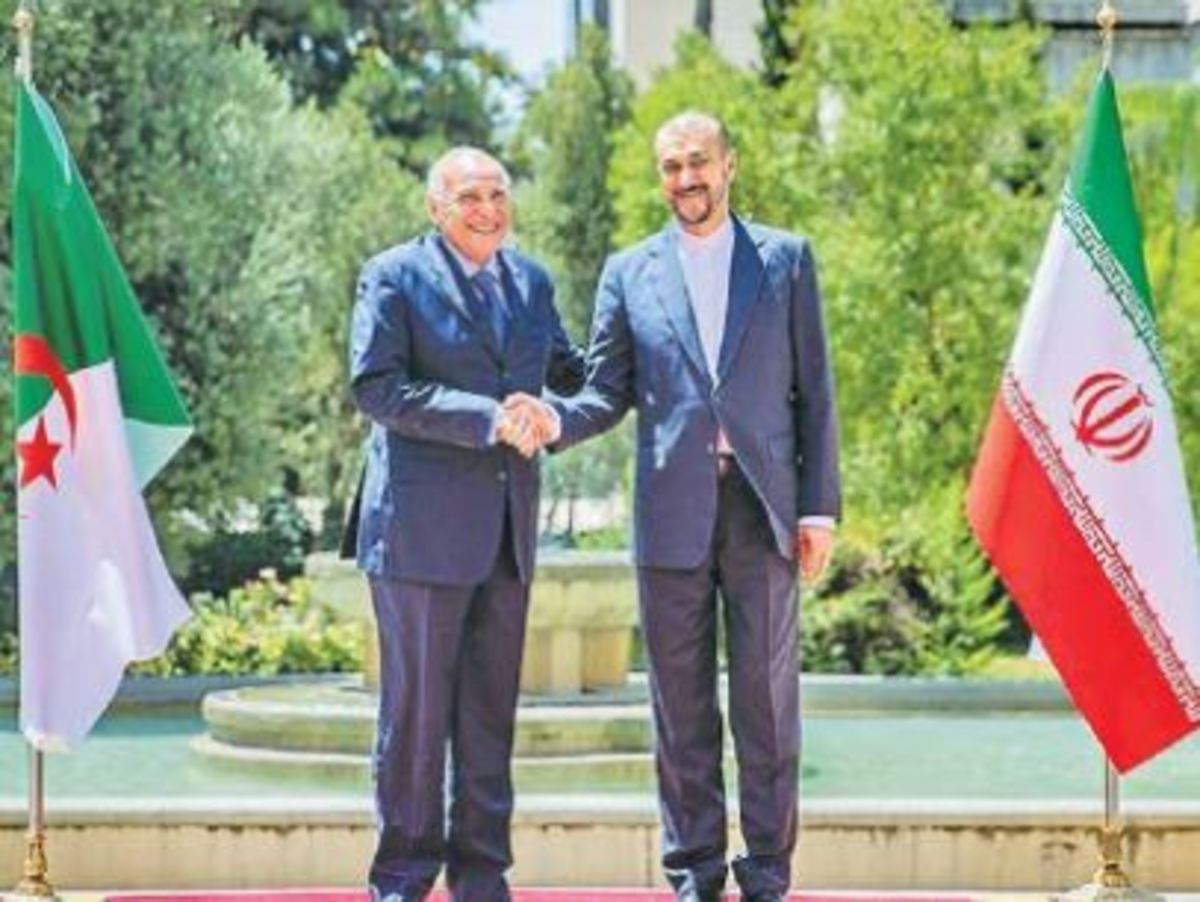 خیز ایران و الجزایر برای توسعه مبادلات تجاری