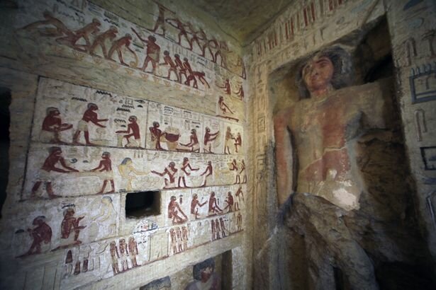 سفری به ۴۴۰۰ سال پیش با کشف این مقبره مصری دست نخورده