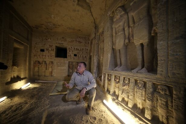 سفری به ۴۴۰۰ سال پیش با کشف این مقبره مصری دست نخورده