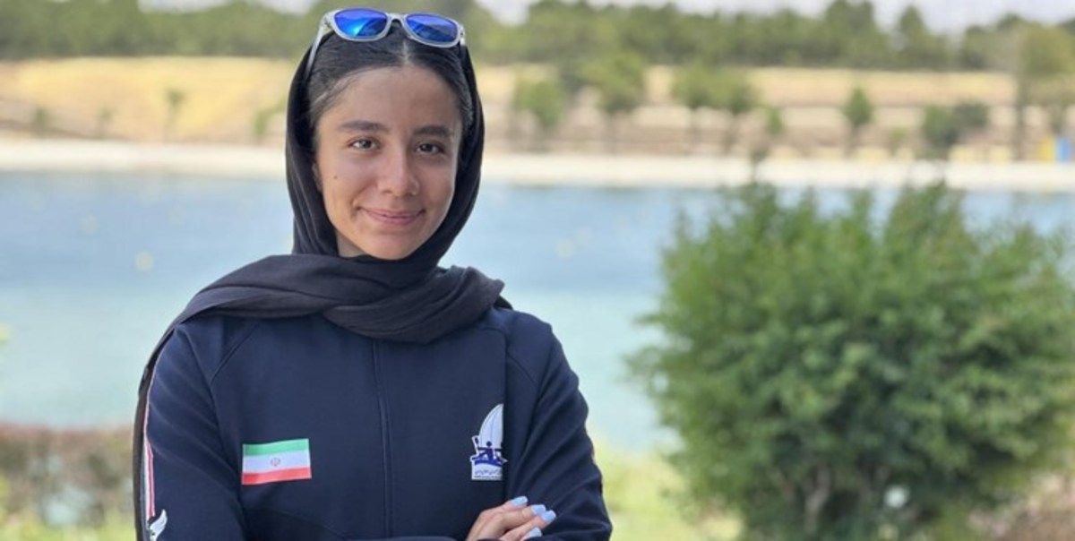 تاریخ‌سازی بانوی ایرانی در مسابقات آب‌های آرام قهرمانی جوانان جهان