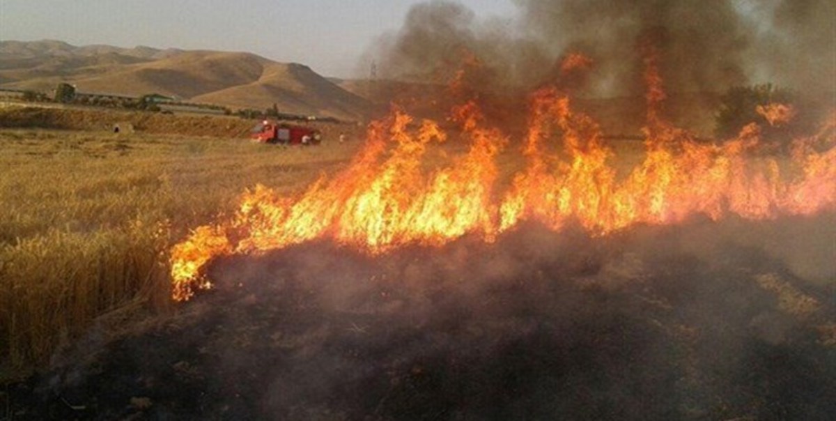 آتش سوزی شره زول ایوان مهار شد