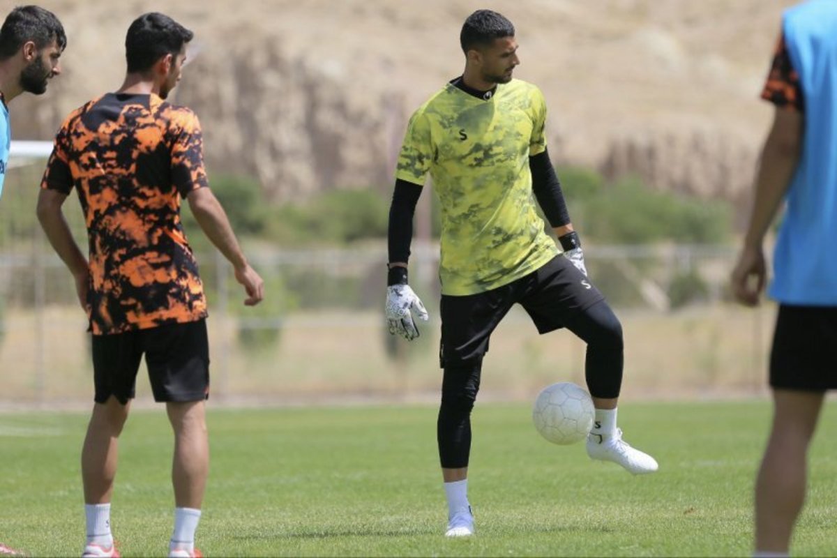 ادامه تمرینات آلومینیوم اراک با دو دروازبان جدید پرسپولیس