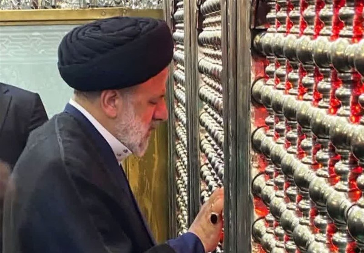 حضور رئیس‌جمهور در جمع عزاداران حرم حضرت عبدالعظیم (ع)