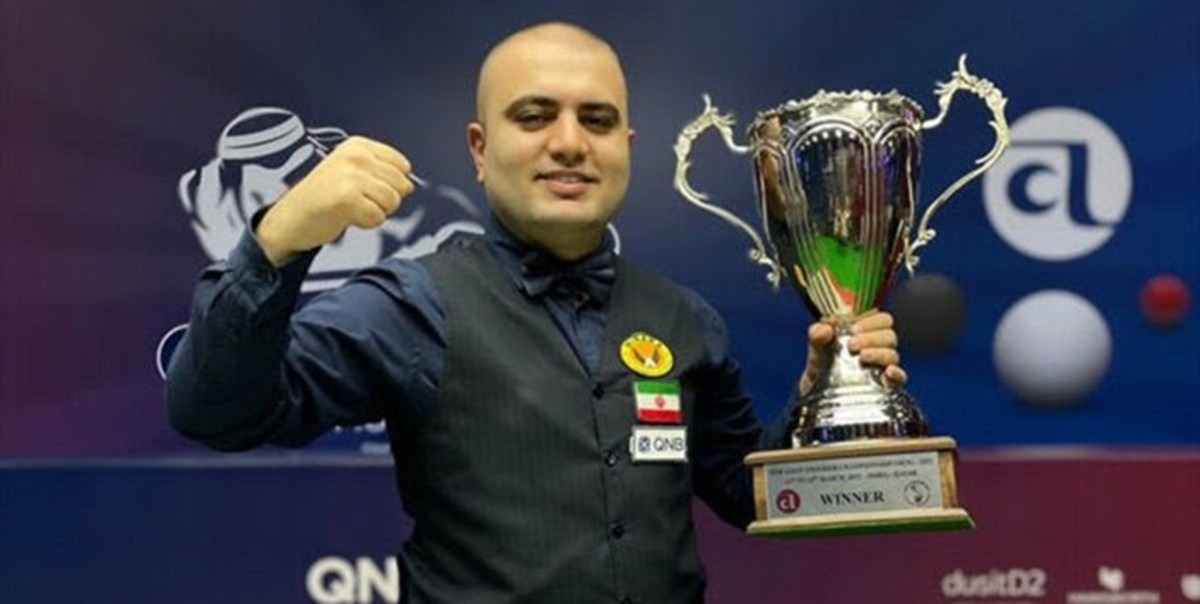 سرخوش قهرمان اسنوکر ۶ توپ آسیا شد