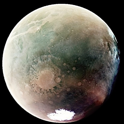 دو تصویر خیره کننده از مریخ با فاصله زمانی ۶ ماه
