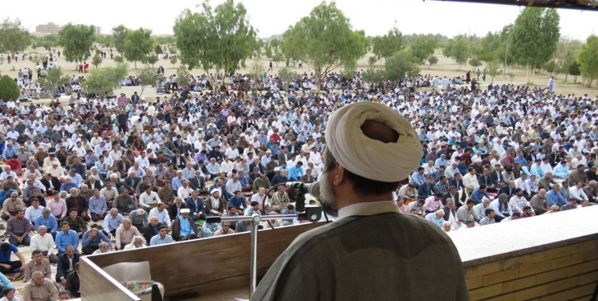 اقامه نماز عید قربان در زاهدان
