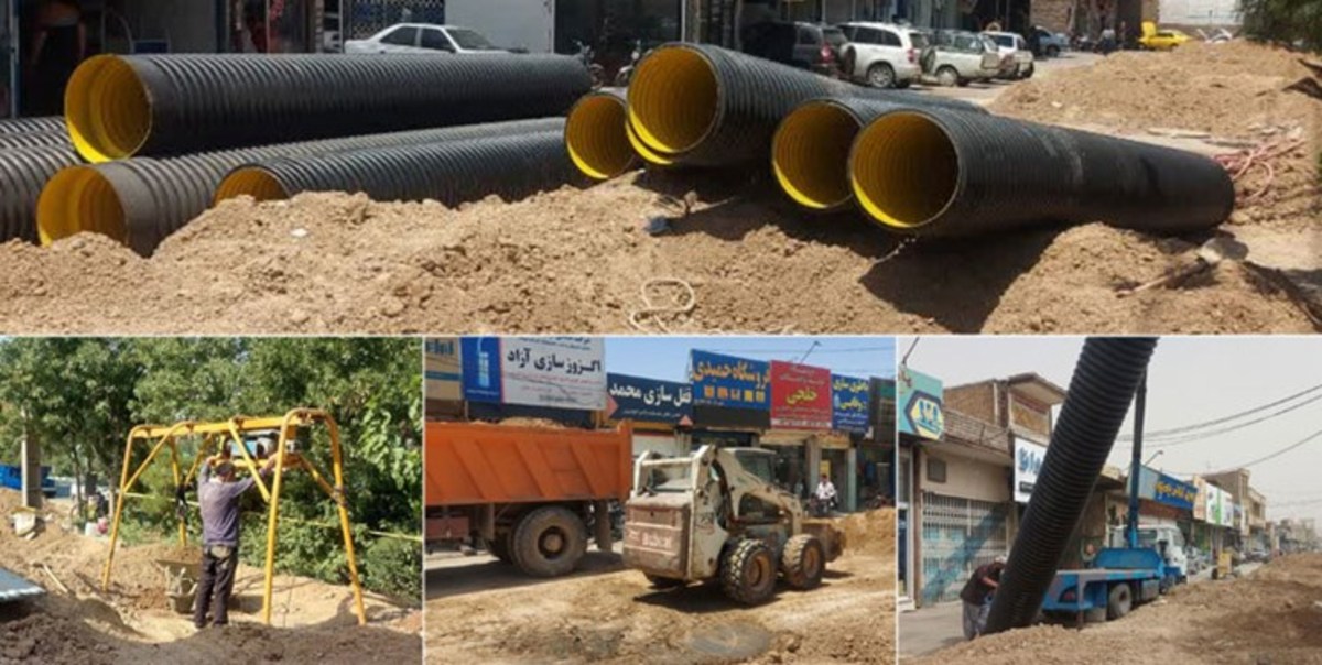 شبکه فاضلاب شهر قم توسعه می‌یابد