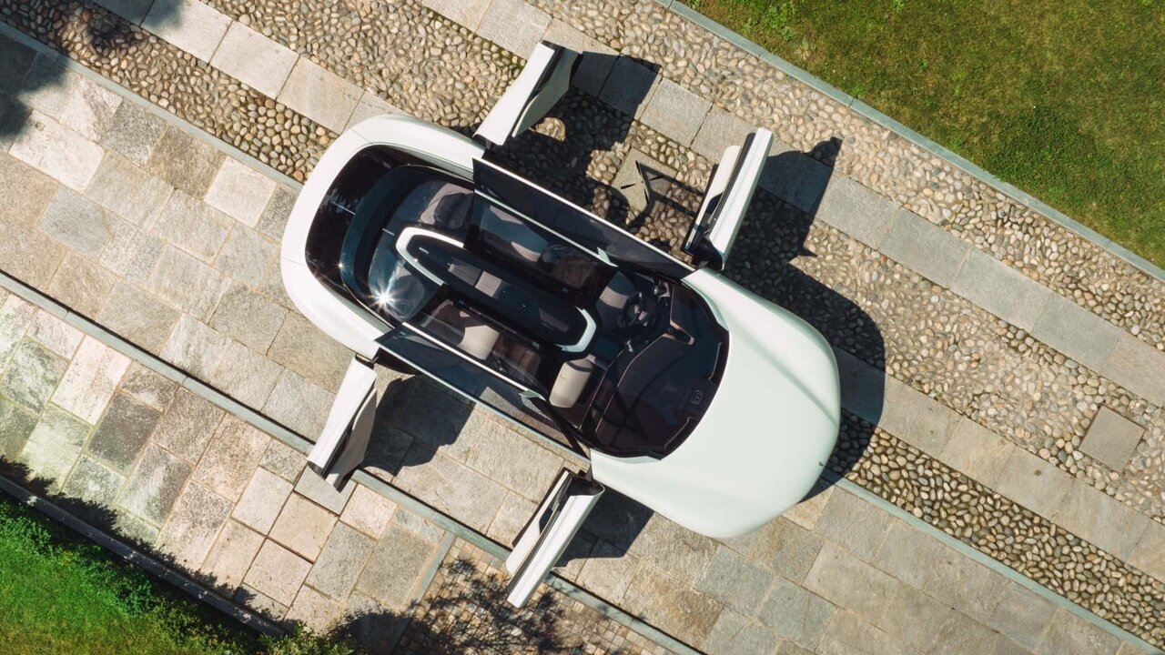 طرحی مفهومی از آینده خودرو‌های لوکس برقی+عکس