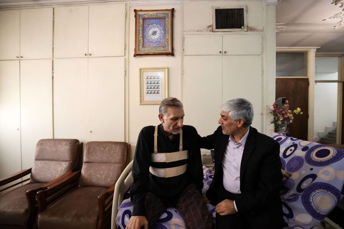 وزیر ورزش و جوانان به دیدن علی مرادی رفت
