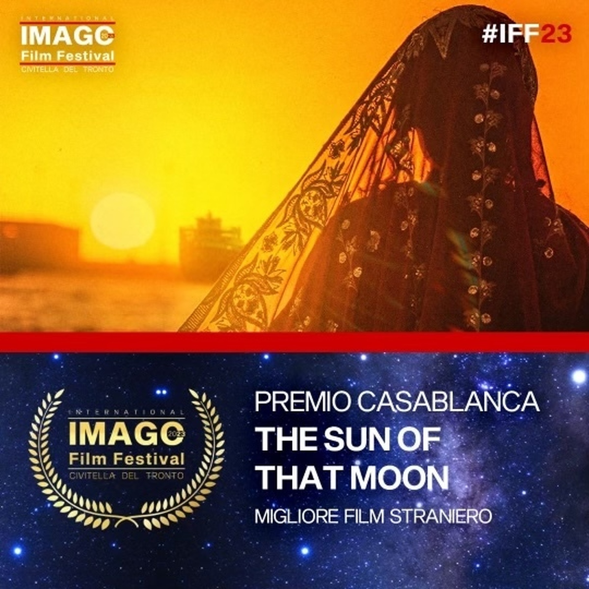 ستاره اسکندری با «خورشید آن ماه» صاحب جایزه جشنواره فیلم مستقل ایماگو شد